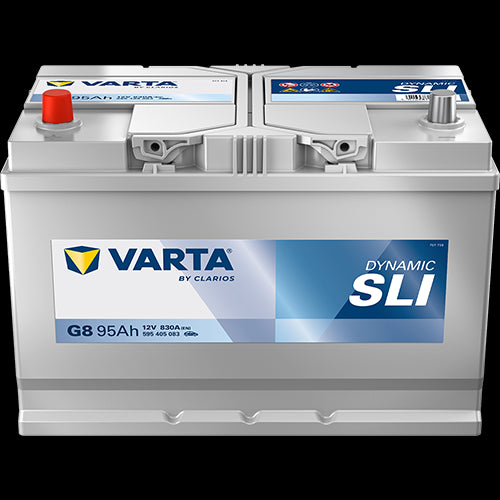 Varta Startbatteri Blue Dynamic 12V 95Ah 830Cca (306X173X200/225Mm) +Venstre G8