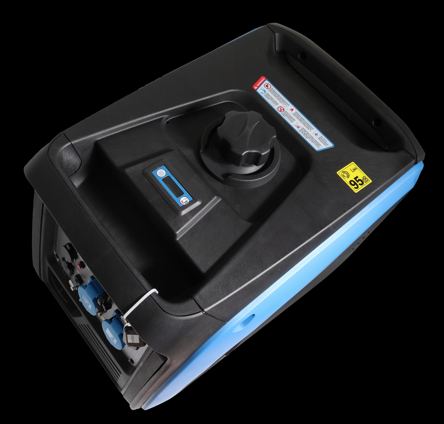 Hyundai Hy3900Sei Inverter Aggregat 3900W - Elektrisk Start Og Fjernkontroll - Ats