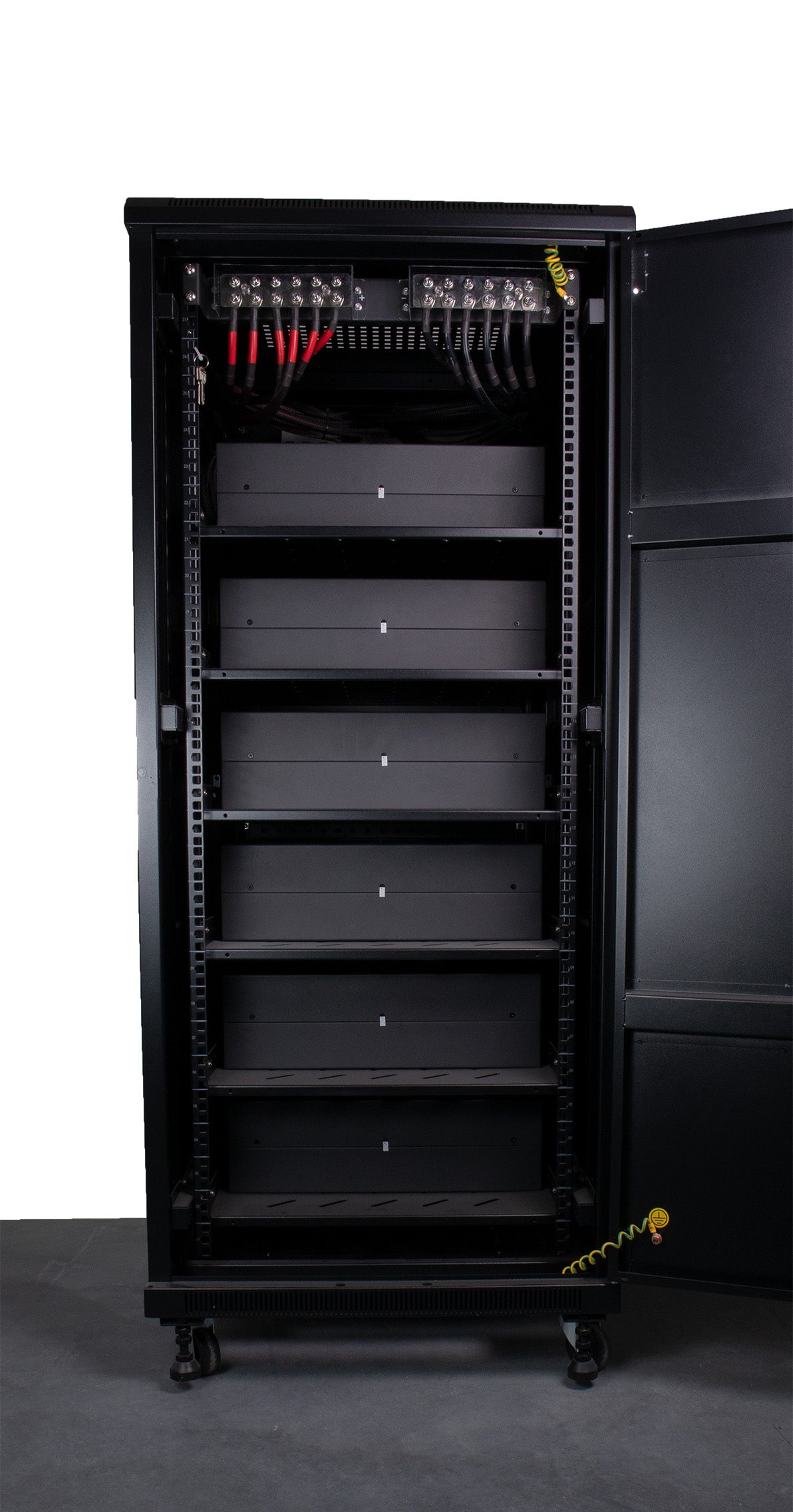 SKANBATT Kabinett/batteriskap for lithium rackmoduler 3U - Image 6
