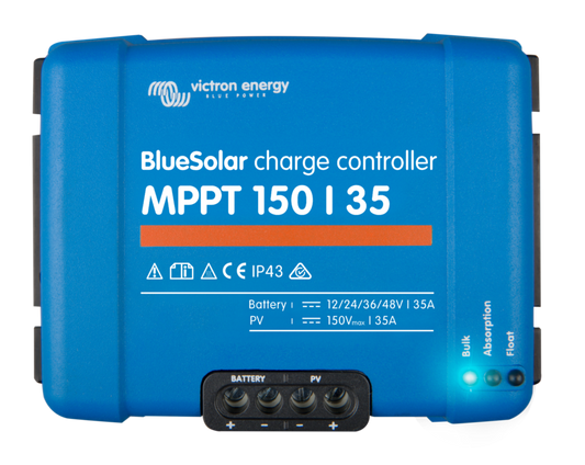 Victron Blue Solar Mppt 150/35 shown in product view