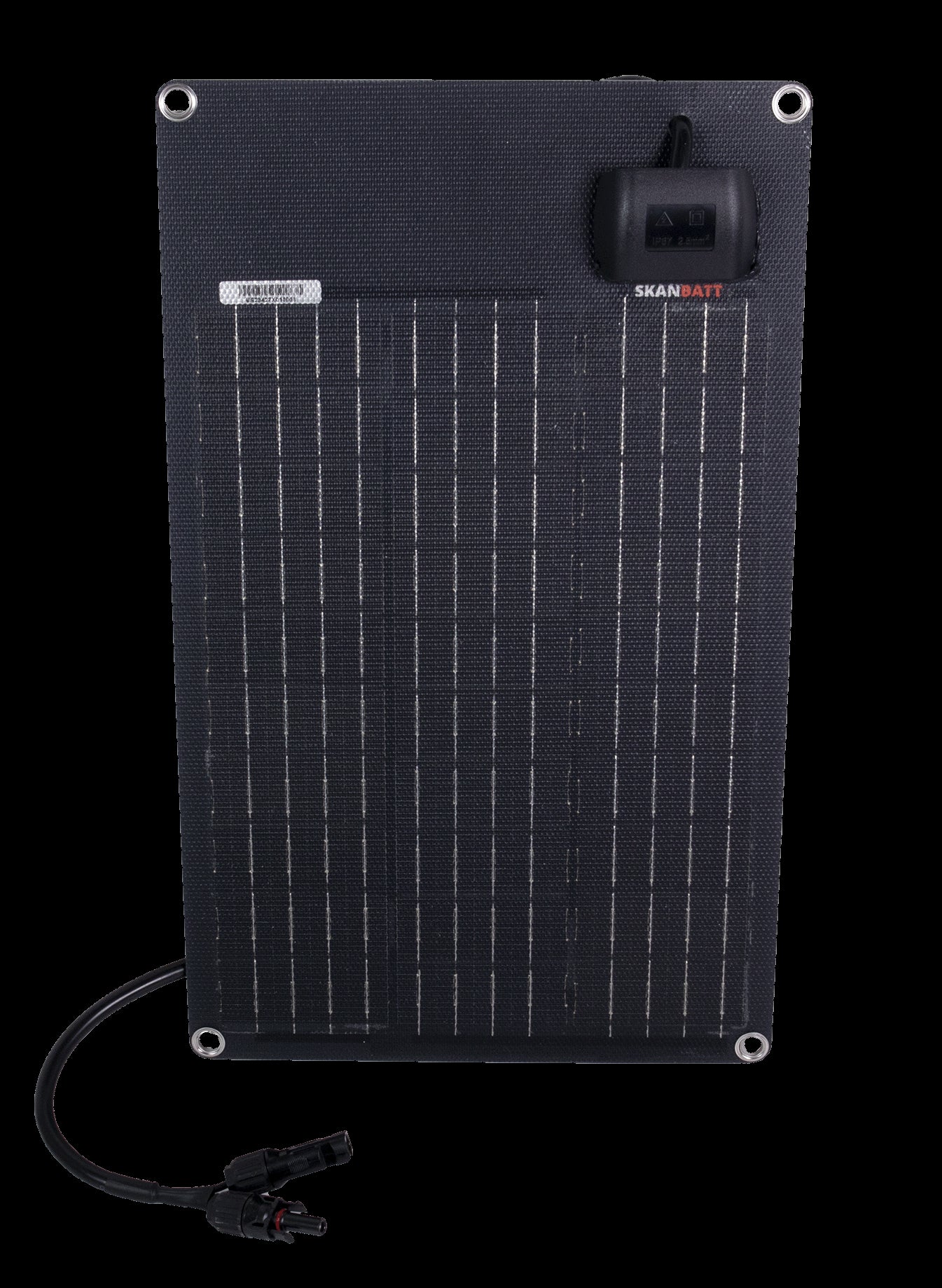 SKANBATT Fleksibelt Solcellepanel 18W - ETFE - 465x285x3mm - Image 2