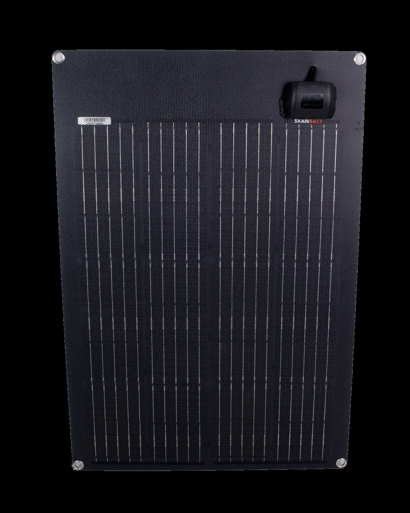 SKANBATT Fleksibelt Solcellepanel 40W - ETFE - 620x425x3mm - Image 1