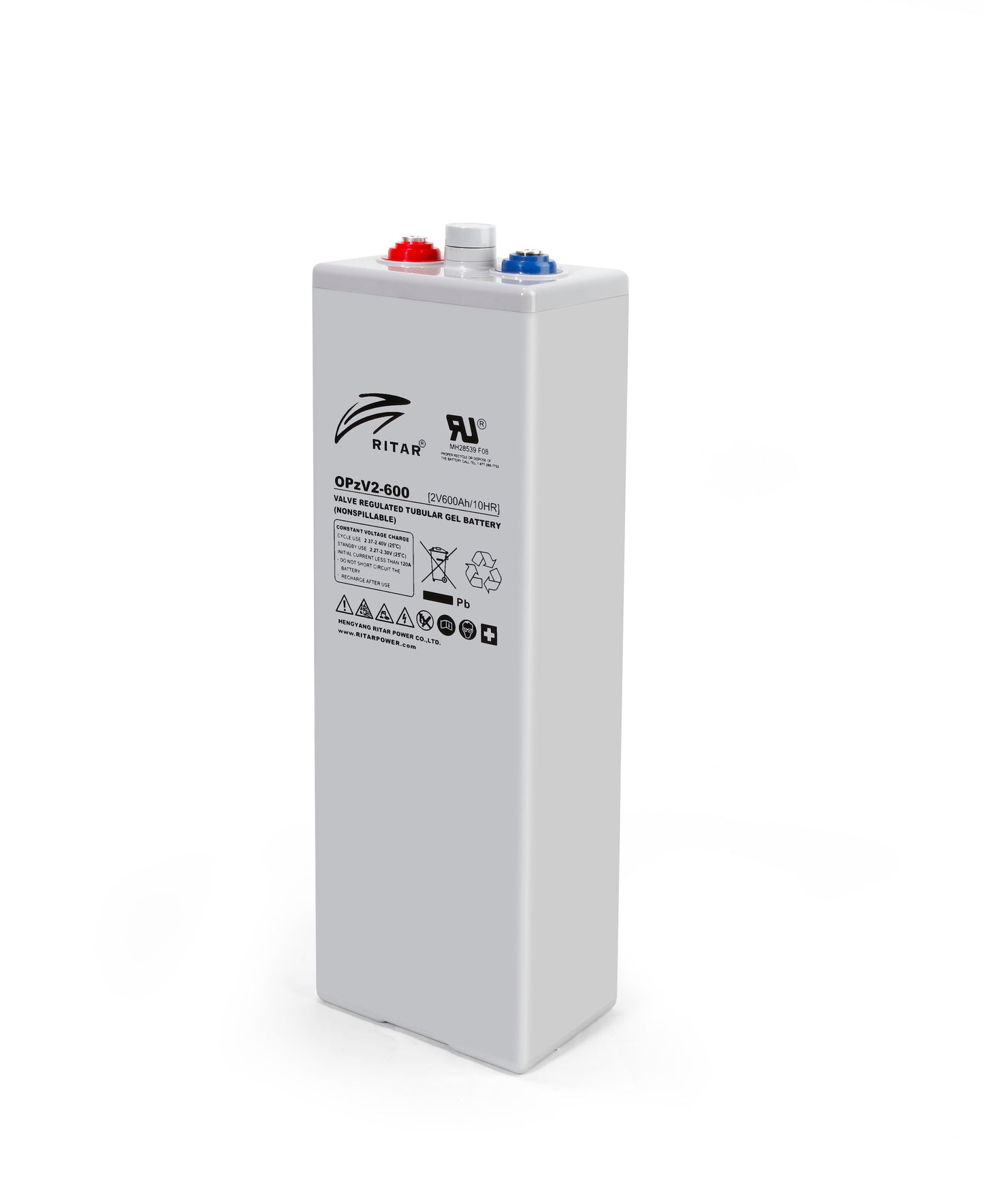 RITAR OPzV Serien GEL Batteri 2V 600Ah - Image 1