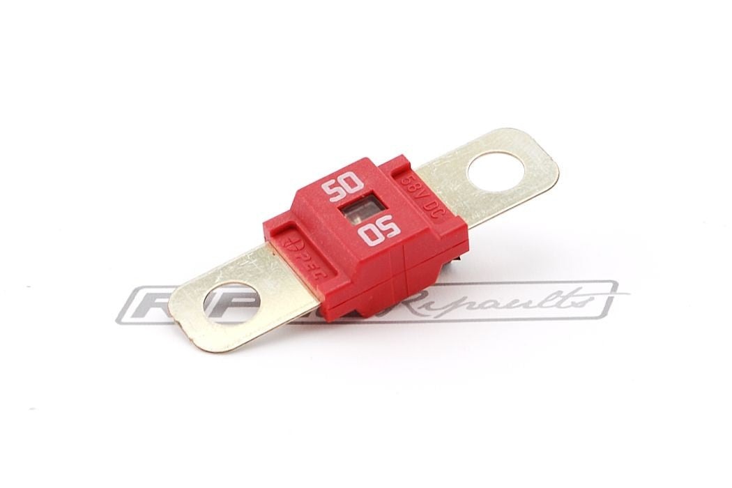Midi Hovedsikring 50A - Rød