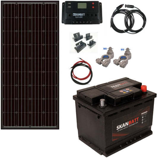 skanbatt-solcellepakke-hytte-komplett-mini-12v-80w-60ah-fritidsbatteri