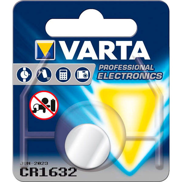 Varta Lithium Cr1632 3V 1-Pakning