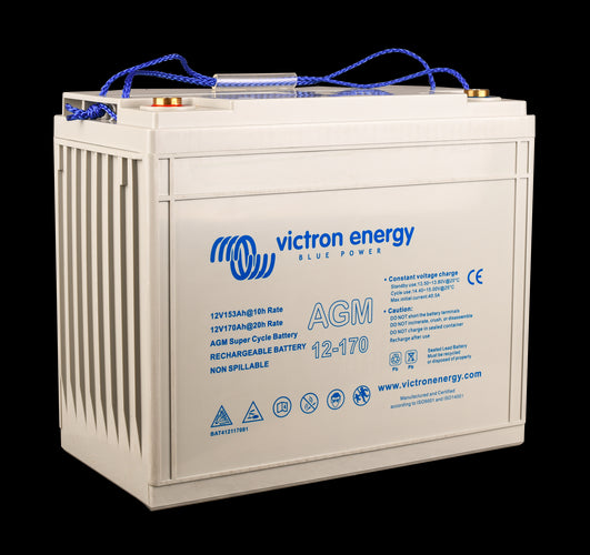 VICTRON AGM Super Cycle Batteri 12V 170Ah Deep Cycle - Image 2