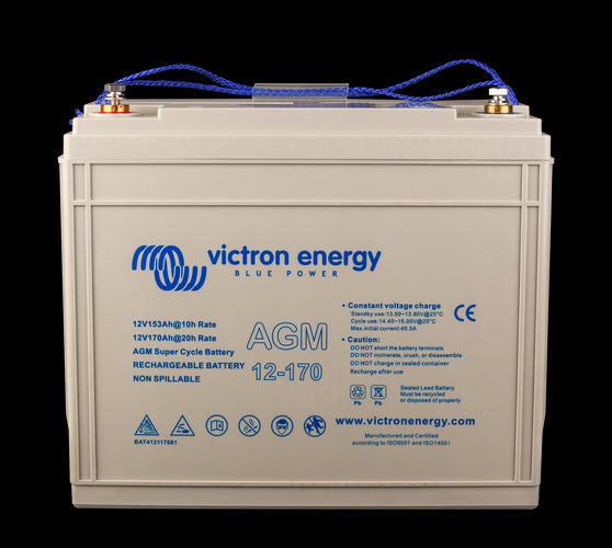 Victron Agm Super Cycle Batteri 12V 170Ah Deep Cycle