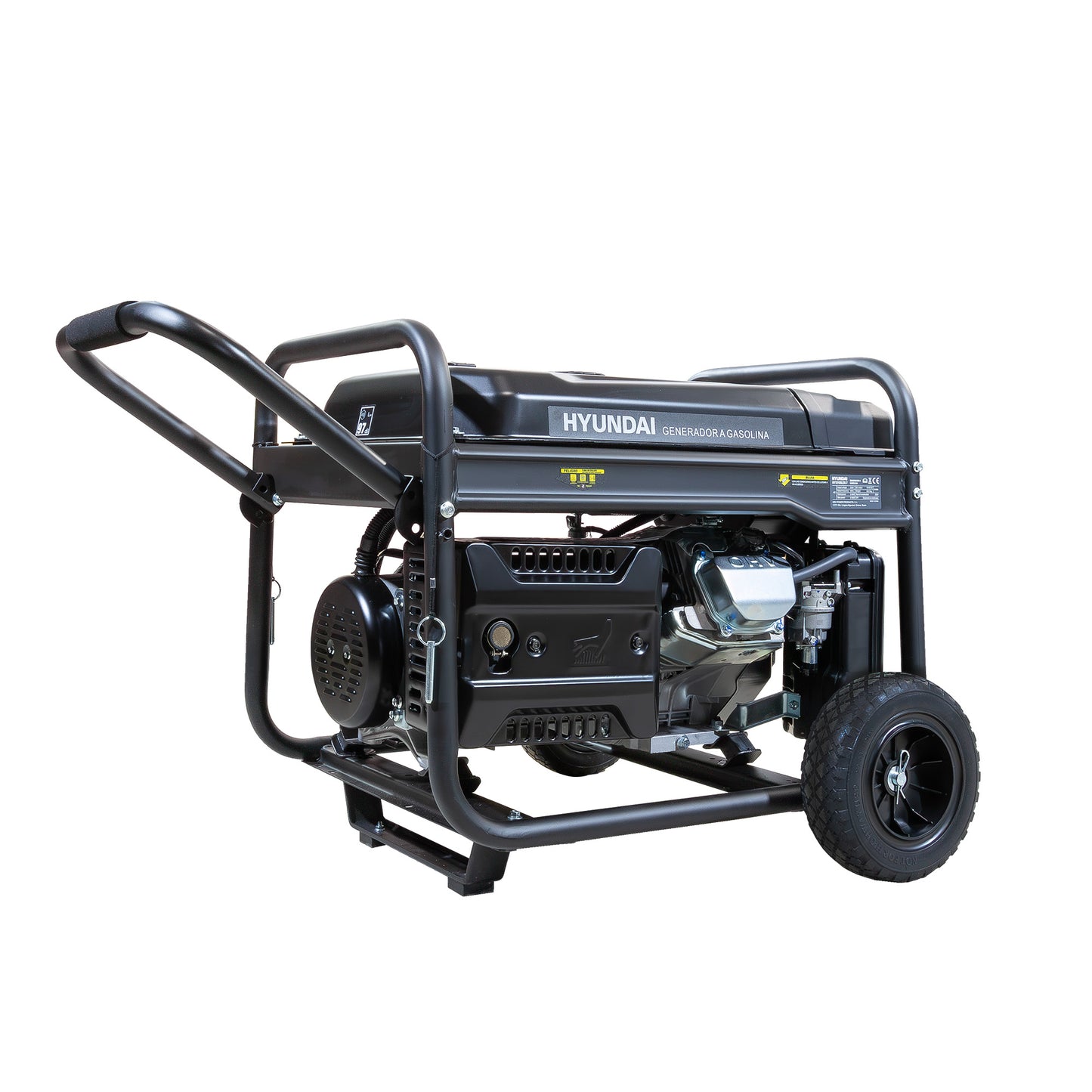HYUNDAI HY10100LEK-T Proff Strømaggregat 8000W - 400V & 230V 1-FAS - elektrisk start - bensin - Image 7