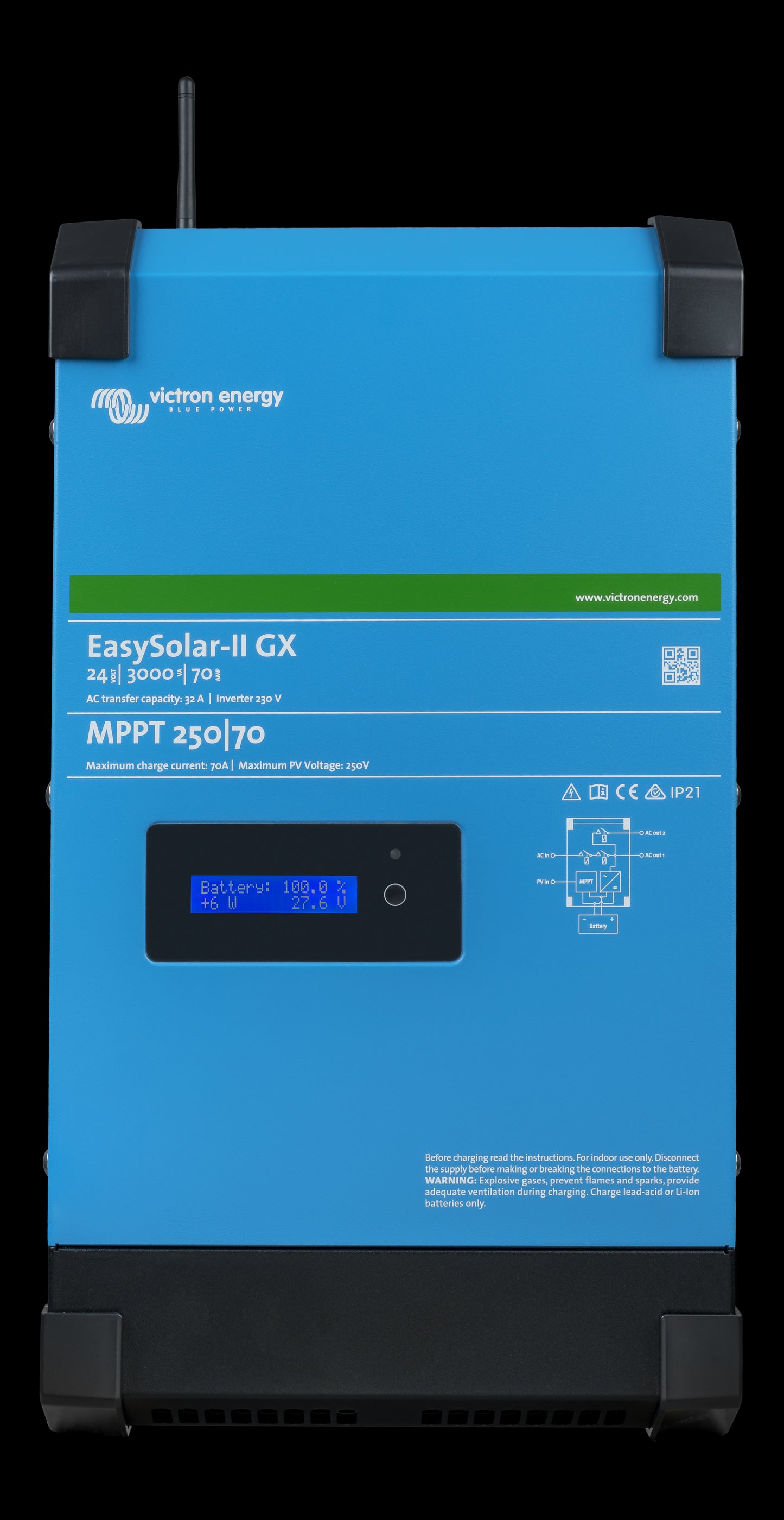 VICTRON EasySolar-II GX 24/3000/70-32 MPPT 250/70 - Image 2