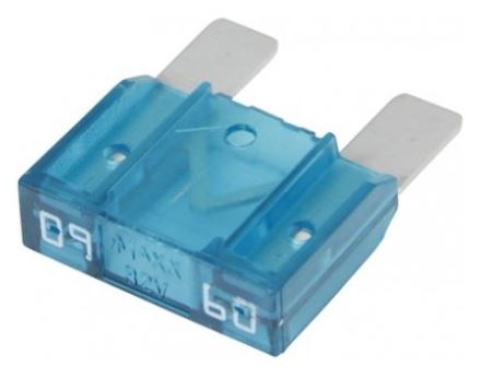 Maxi Bladsikring 60A Blå