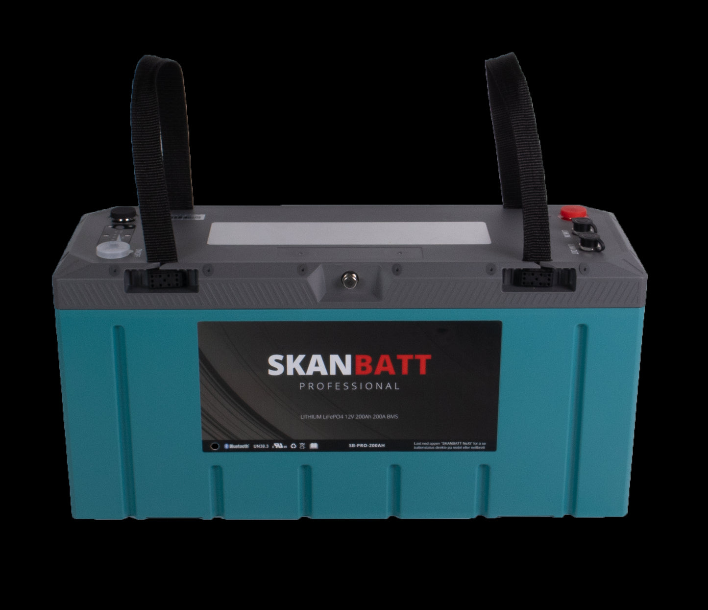 Skanbatt Lithium Professional Ip67 12V 200Ah 200A Bms - Heat