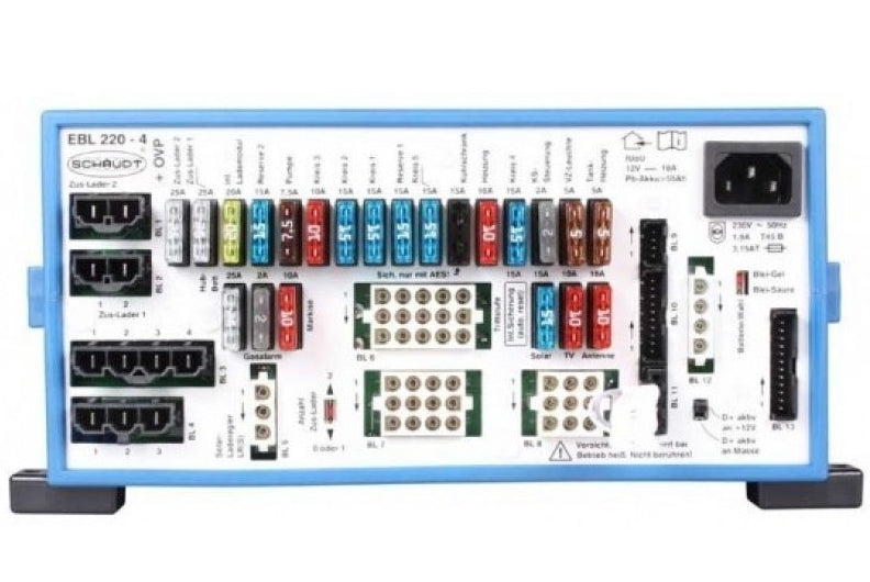 Schaudt Ebl220-4 Strømsentral For Bobiler (9990231)