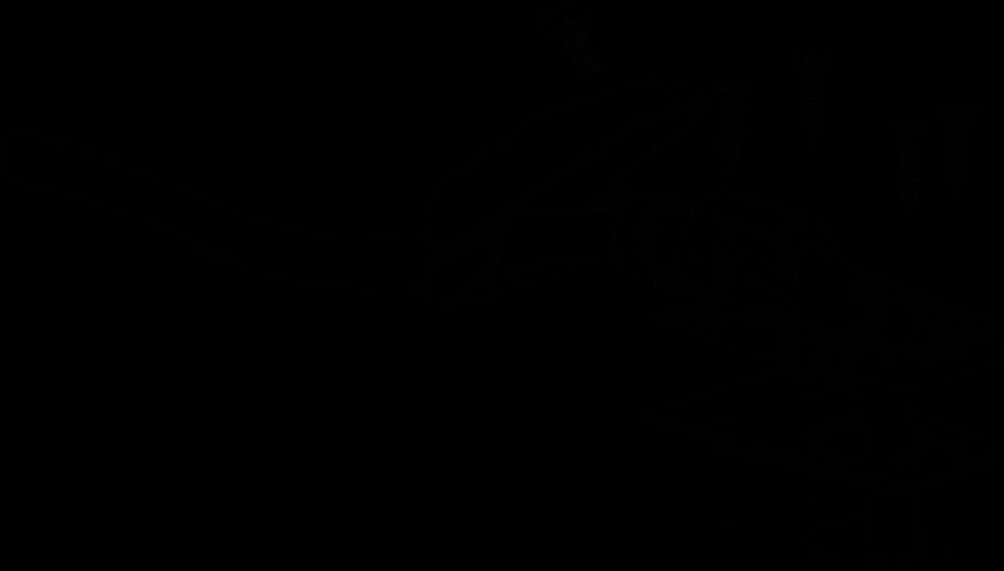 Scanstrut Ds-H10 Sort Kabelgjennomføring 6-10 Mm