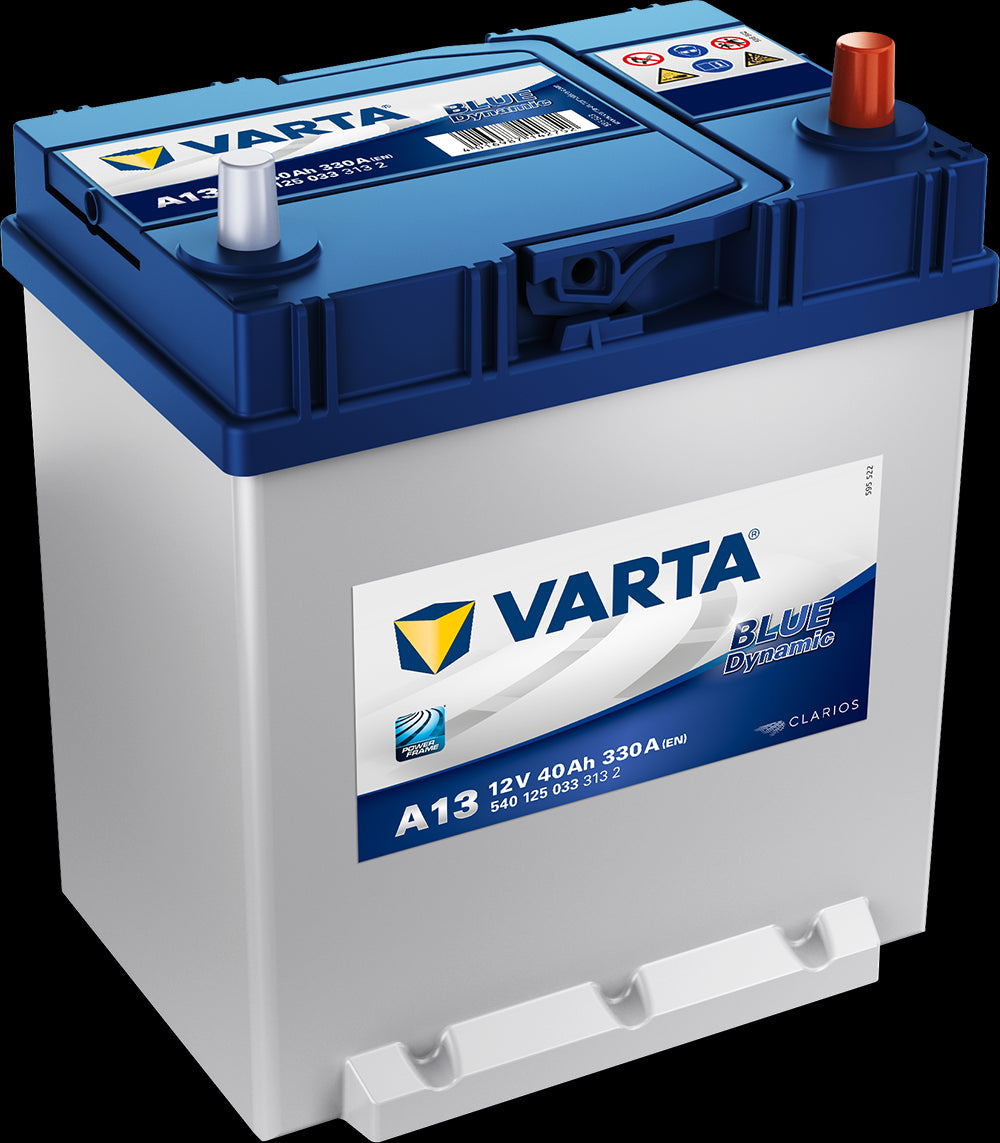 Varta Blue Dynamic Batteri 12V 40Ah 330Cca (187X127X200/227Mm) +Høyre A13