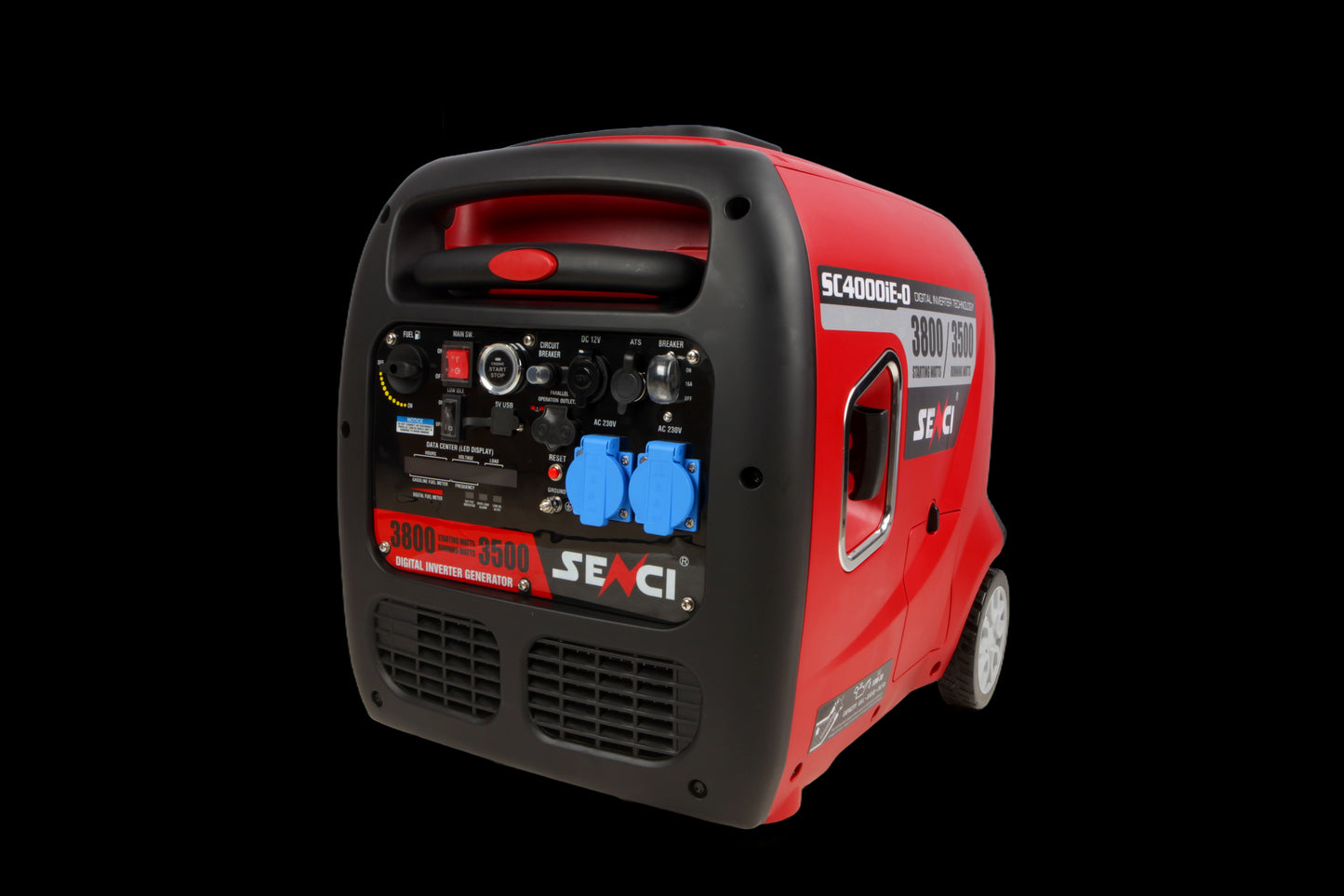 SENCI SC4000iE-O Inverter Aggregat - Bensin - Max 3800W - ATS - Elektrisk start - Image 2