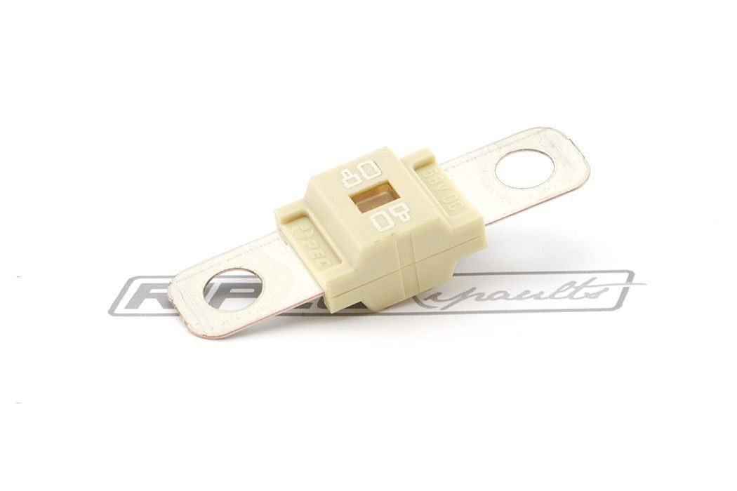 Midi Hovedsikring 80A - Hvit