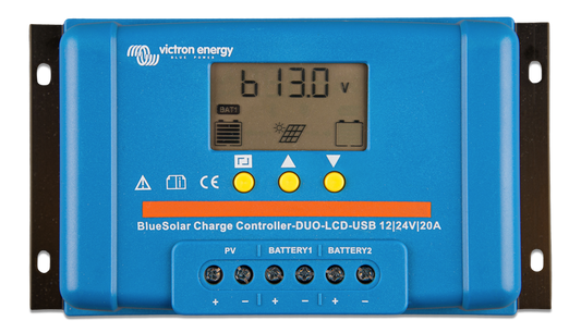 Victron Bluesolar Pwm Duo-Lcd&Usb 12/24V-20A shown in product view