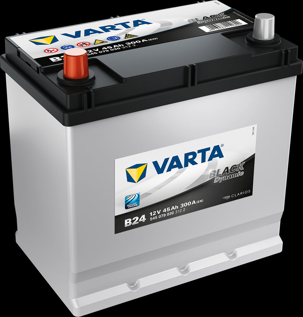 Varta Black Dynamic Batteri 12V 45Ah 300Cca (219X135X200/225Mm) +Venstre B24