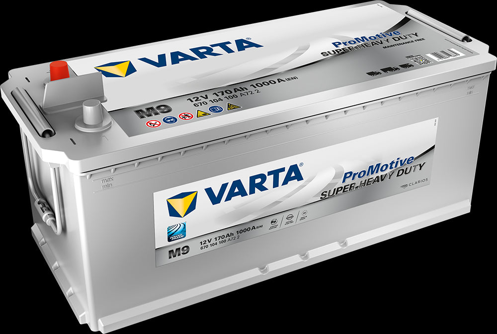 Varta Promotive Shd Batteri 12V 170Ah 1000Cca (513X223X203/223Mm) +Venstre M9