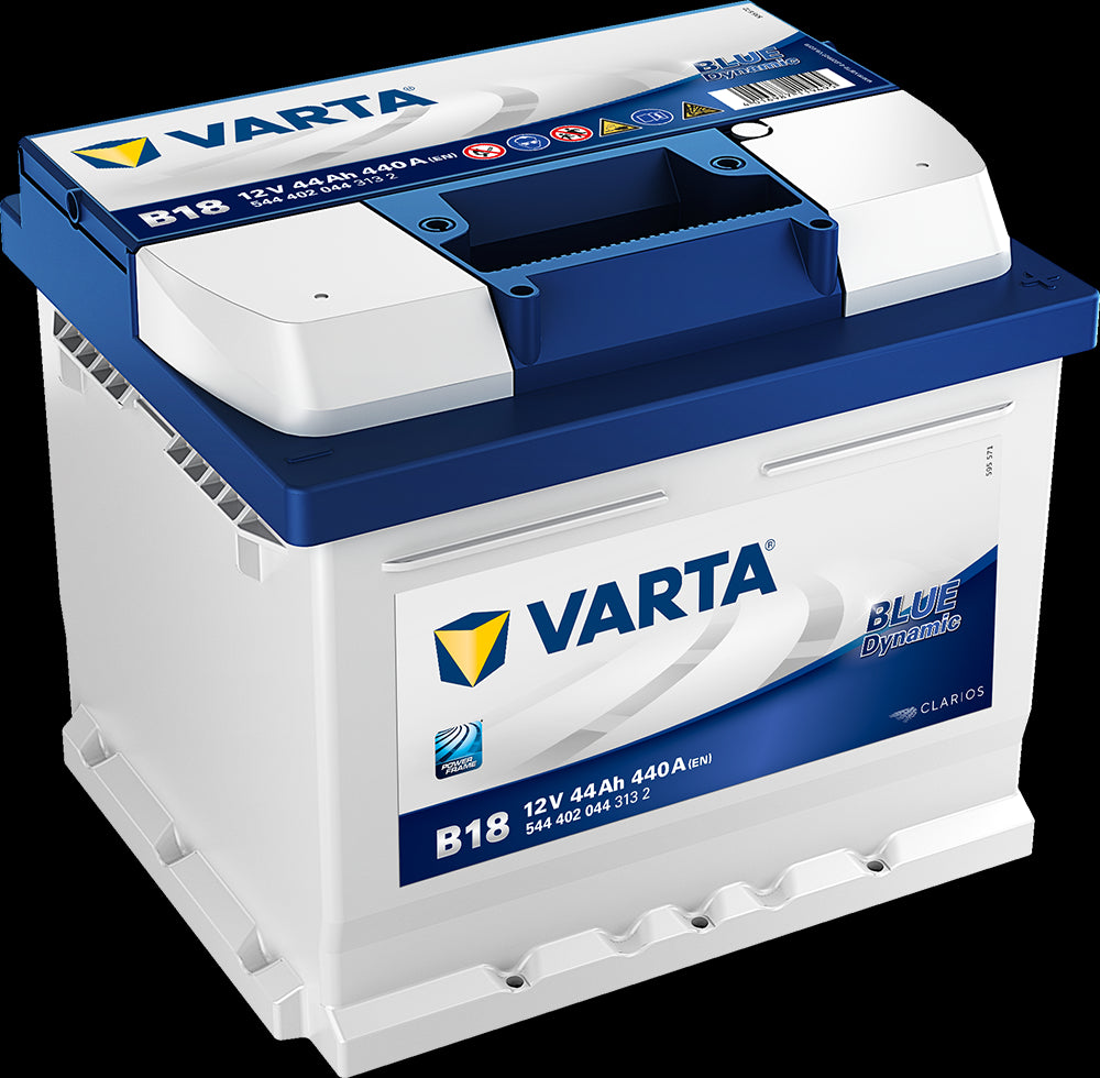 Varta Blue Dynamic Batteri 12V 44Ah 440Cca (207X175X175/175Mm) +Høyre B18