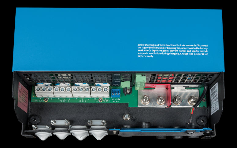 Victron Quattro-Ii 24/5000/120-50/50 Kombinert Batterilader Og Inverter