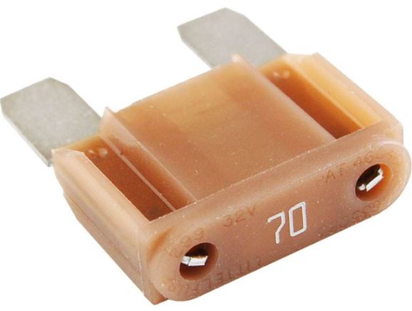 Maxi Bladsikring 70A Brun