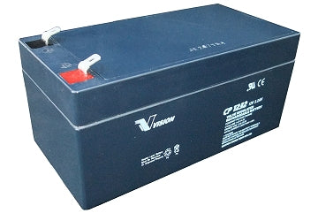 Vision 12V 3,2Ah Agm Batteri (134X67X67Mm)