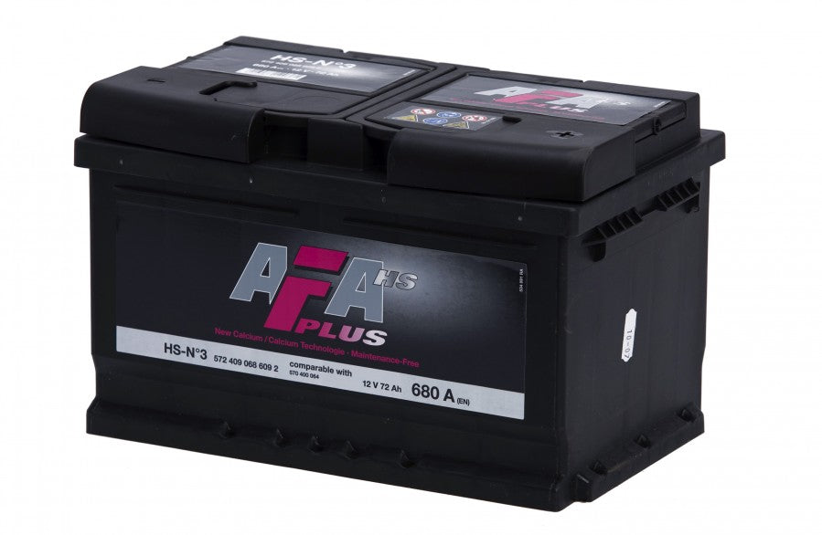 AFA Plus Batteri 12V 95AH 800CCA (353x175x190/190mm) +høyre - Image 1
