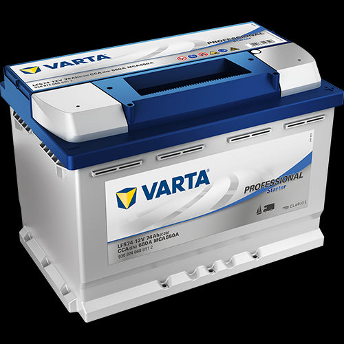 Varta Fritidsbatteri 12V 74 Ah 680 Cca (278X175X190Mm) +Høyre Lfs74