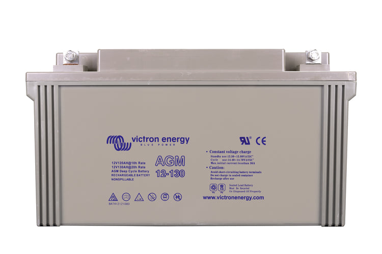 VICTRON AGM Batteri 12V 130Ah Deep Cycle - Image 1