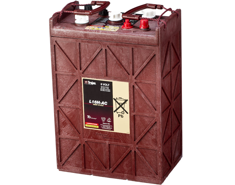 Trojan Deep Cycle Traksjonsbatteri 6V 435Ah (296X176X425Mm) +Diagonalt