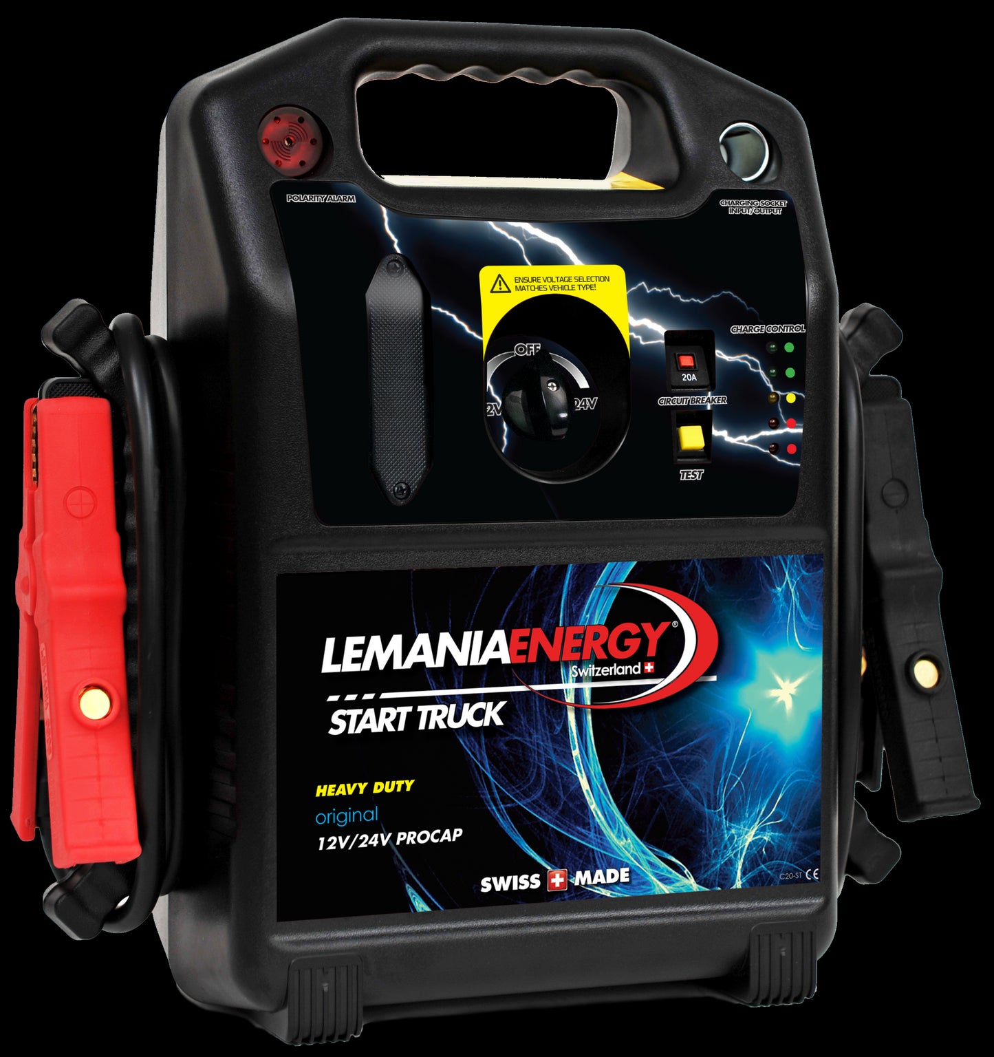 LEMANIA PROCAP Startbooster Proff 12/24V 4400A