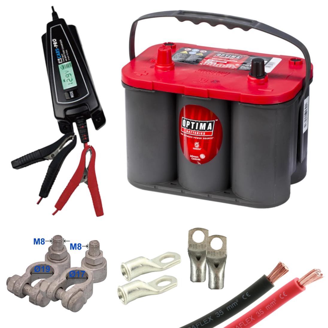 Batteripakke til aggregat OPTIMA - Image 1