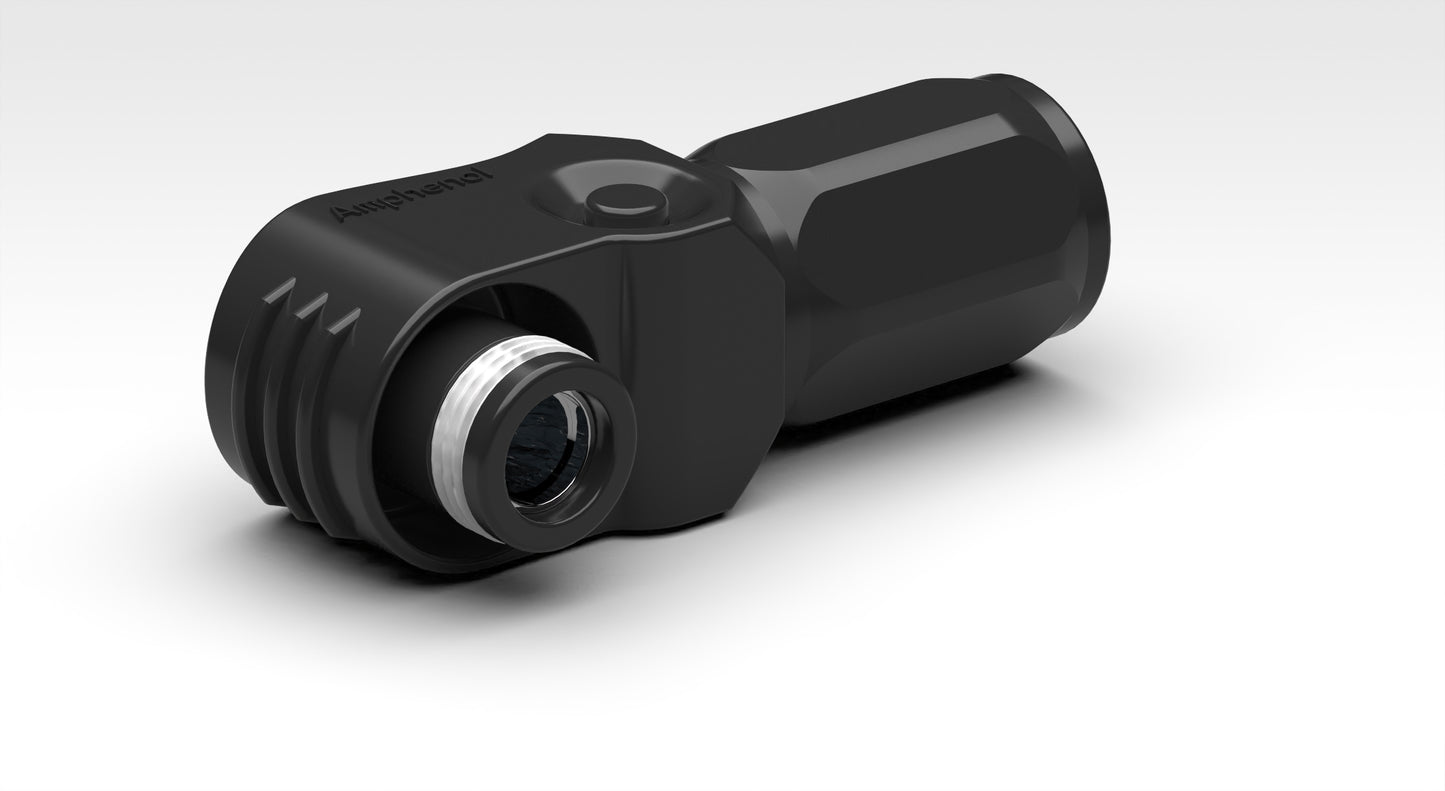 Amphenol Kobling 5,7Mm Negativ (Sort)