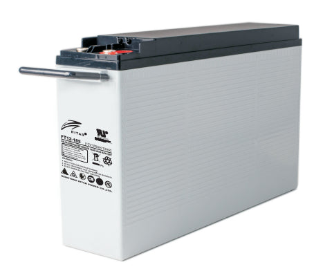 Ritar Agm Batteri 12V 185Ah - Frontterminaler