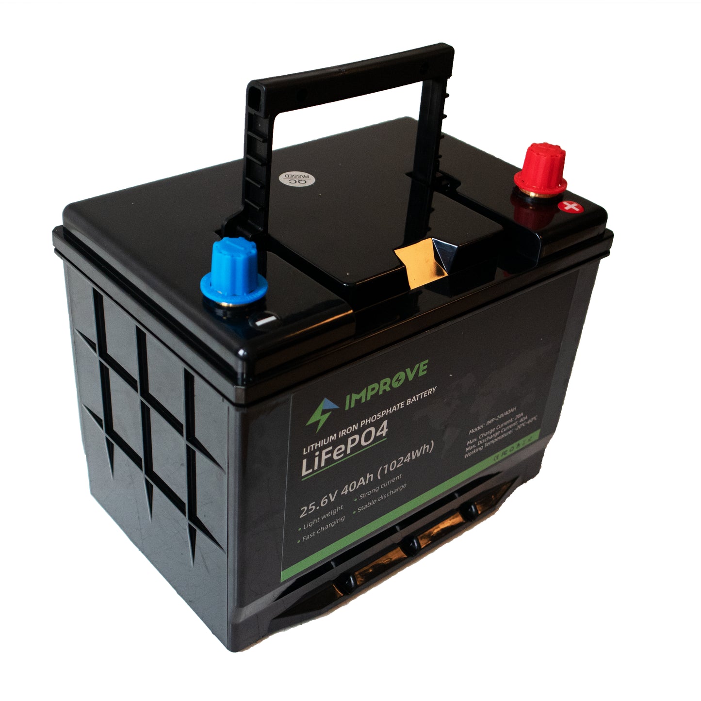 IMPROVE Lithium Batteri 24V 40Ah (LiFePO4) BMS 40A - Image 3