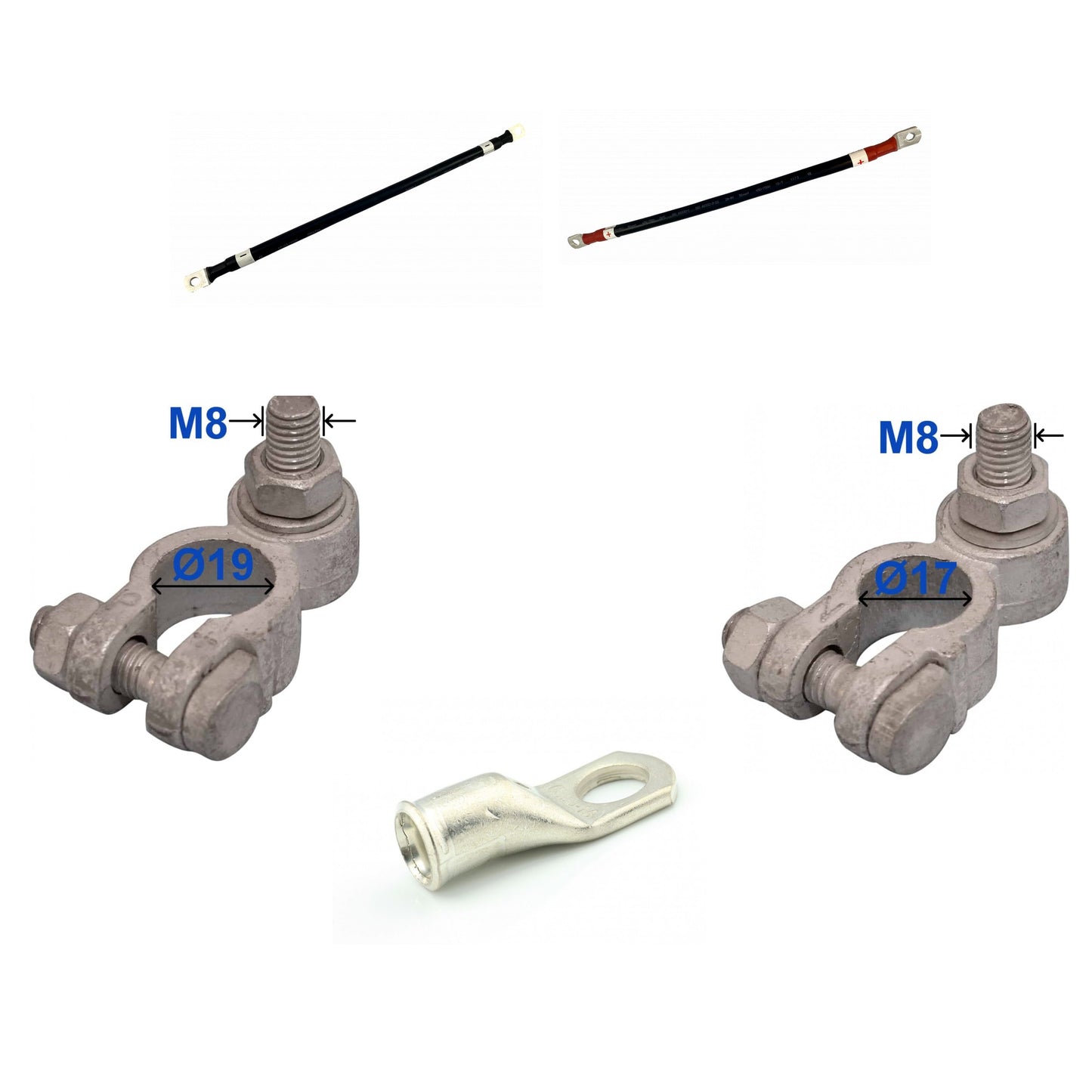 Vanlife Batteritilkoblingspakke Basic - 1 Pr Batteri - Maks To Batterier (Kun I Kombo M/Vlstrømstd)