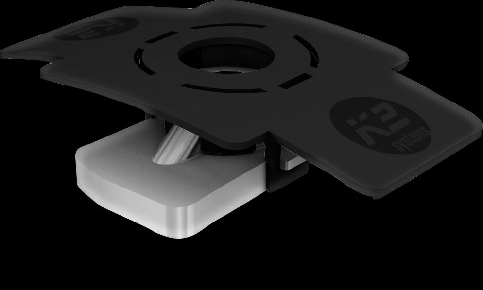 K2 Mk2 Slot Nut With Clip, Stainless Steel - 1Stk