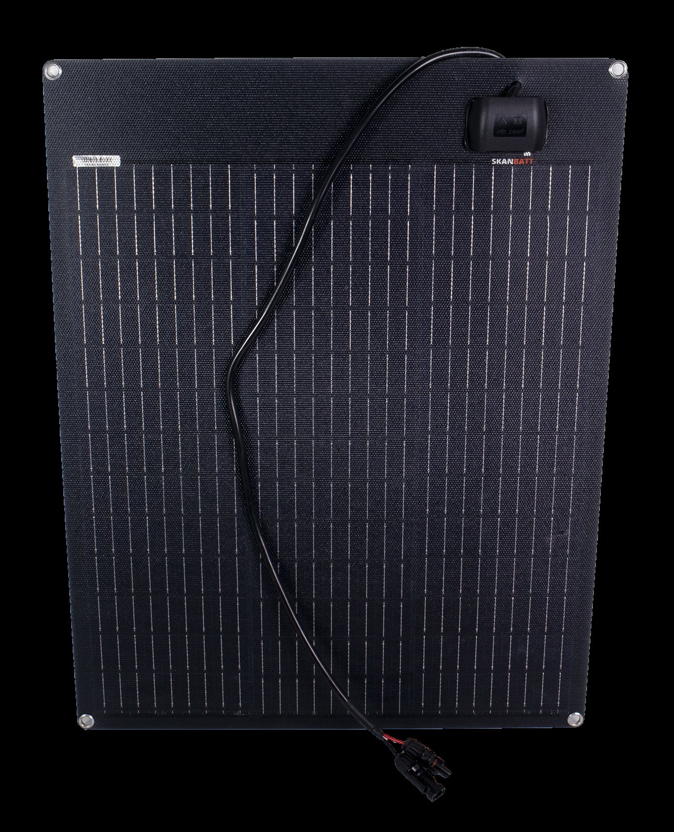 SKANBATT Fleksibelt Solcellepanel 55W - ETFE - 540x680x3mm - Image 2