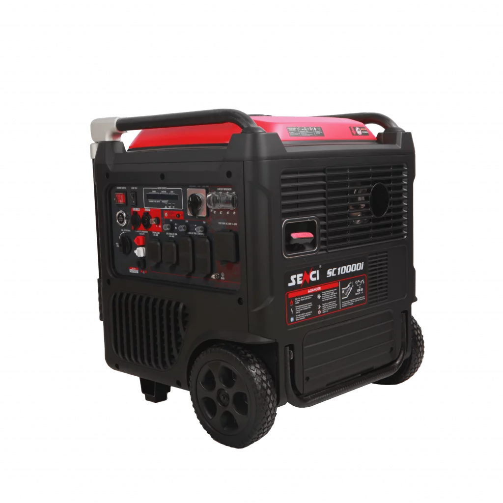 SENCI SC10000i Inverter Aggregat - Bensin - Max 9000W - ATS / Relestyring - Elektrisk start