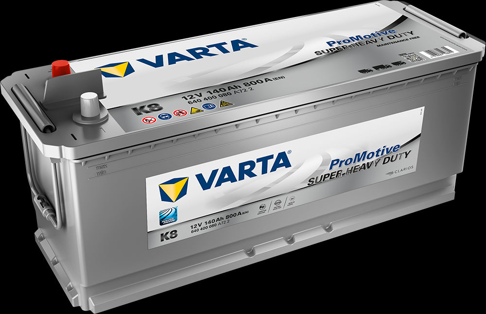 VARTA Promotive SHD Batteri 12V 140AH 800CCA (513x189x203/223mm) +venstre K8 - Image 1