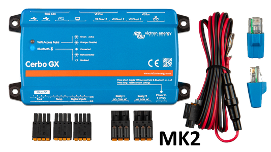 Victron Cerbo Gx - Mk2 shown in product view