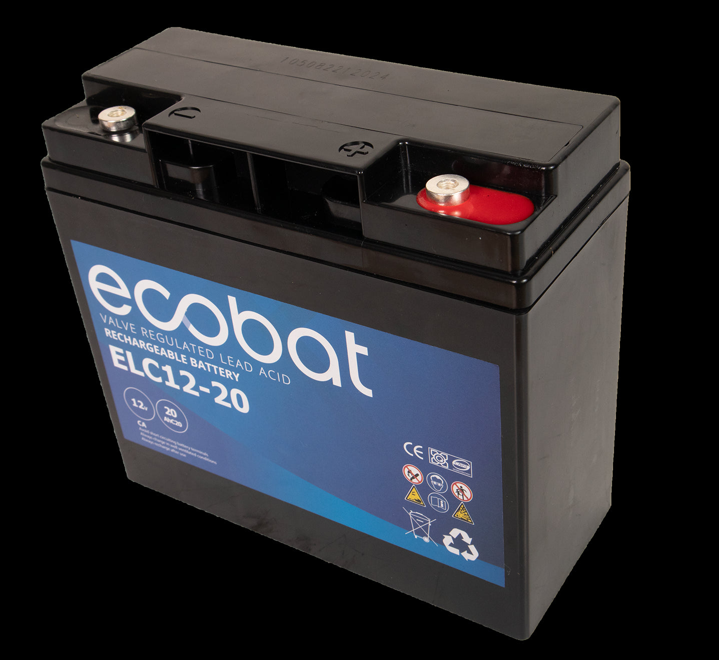 ECOBAT ELC12-20 AGM Batteri 12V 20AH (RT12180) - Image 3