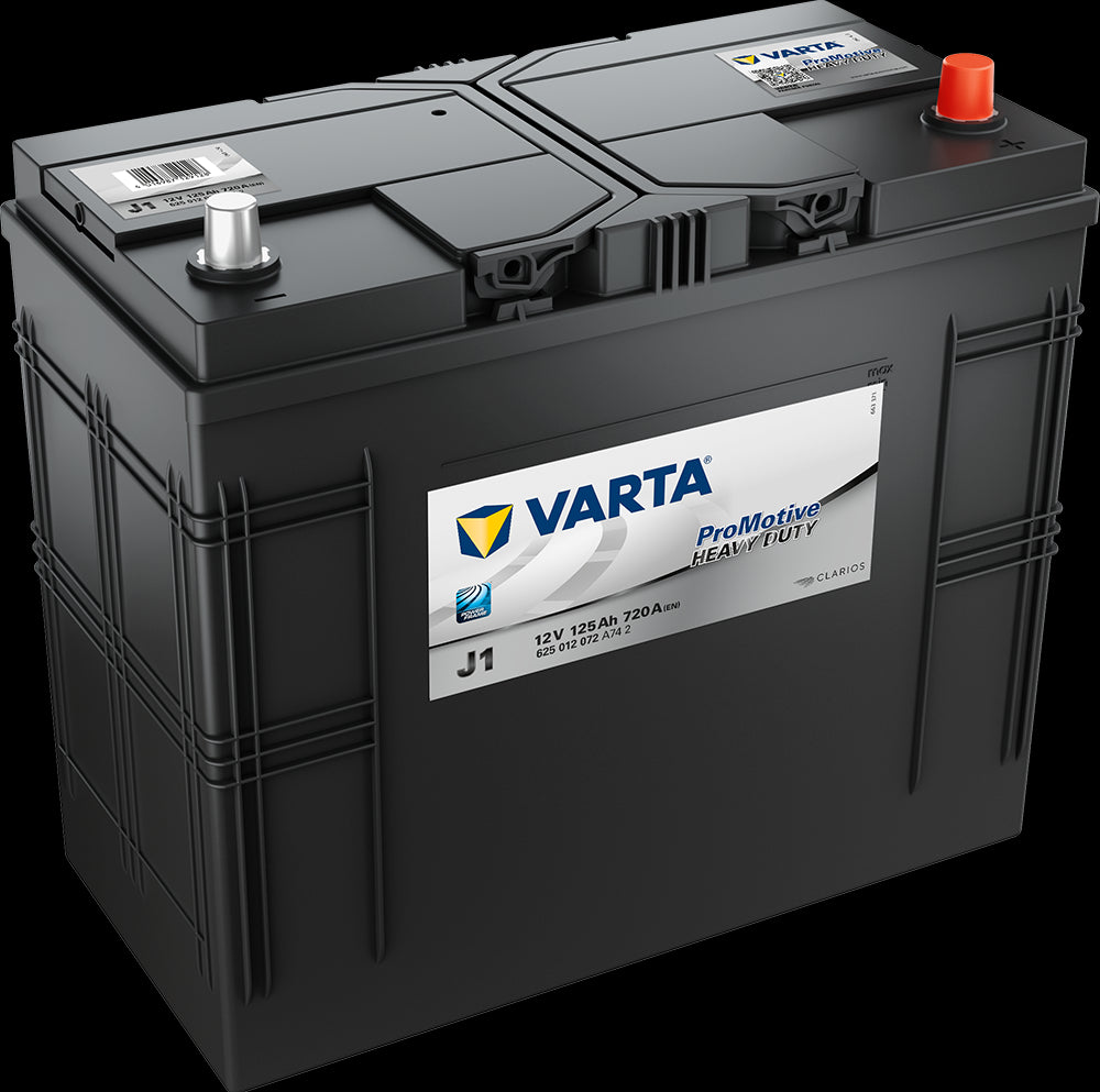 Varta Promotive Black Batteri 12V 125Ah 720Cca (349X175X270/290Mm) +Høyre J1
