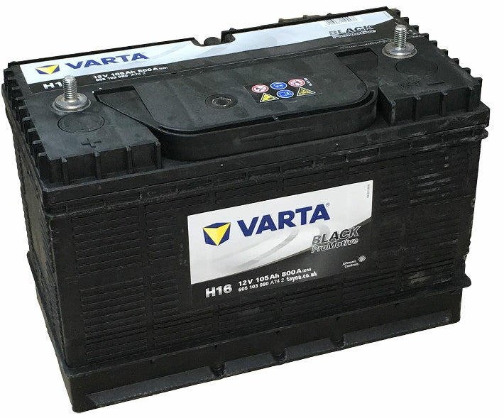 VARTA Promotive HD Batteri 12V 105AH 800CCA (330x172x220/240mm) +midtstilt H16 - Image 1