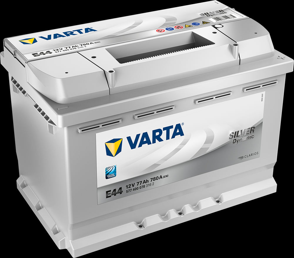 Varta Silver Dynamic Batteri 12V 77Ah 780Cca (278X175X190/190Mm) +Høyre E44
