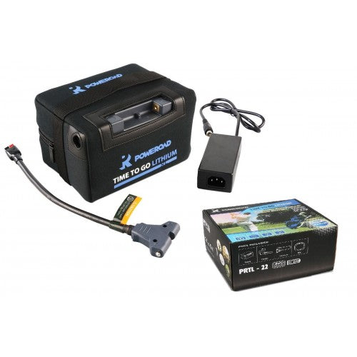 Poweroad Golftralle Lithiumbatteri 22Ah