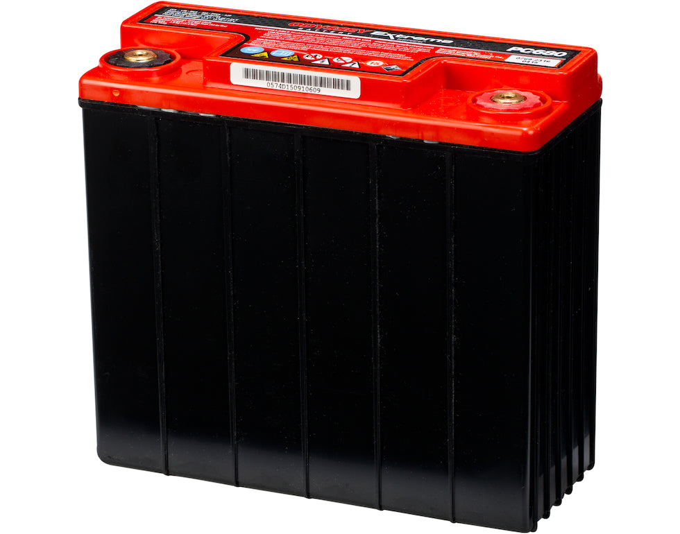 Odyssey Pc680 Agm Batteri 12V 16Ah 170Cca (182X76X162Mm) +Høyre