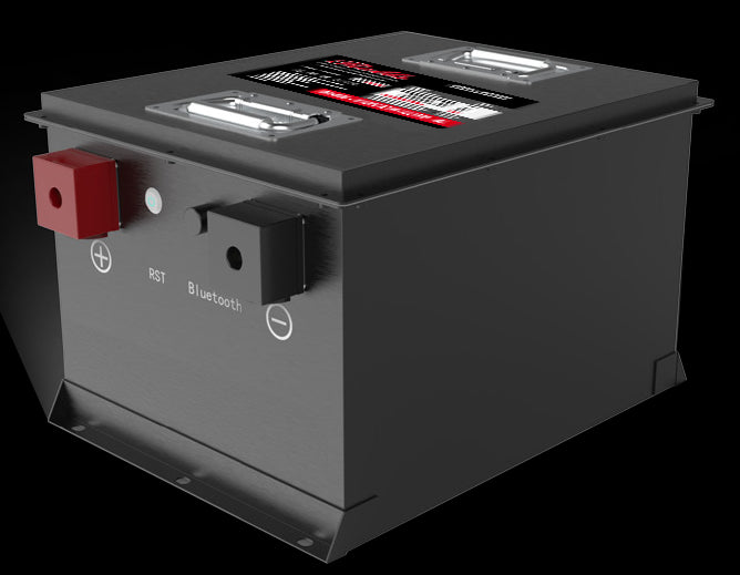 Topband Lithium Traksjon Batteri 48V 30Ah 30A Bms (260X180X278Mm) - Ip67